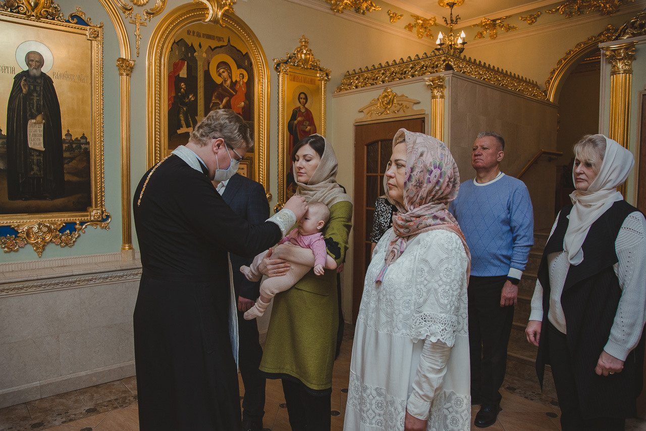 Крещение Софии. Семейный фотограф Николаева Ольга