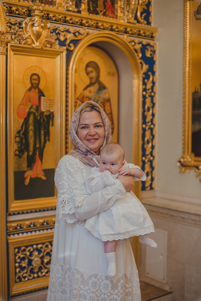 Крещение Софии. Семейный фотограф Николаева Ольга