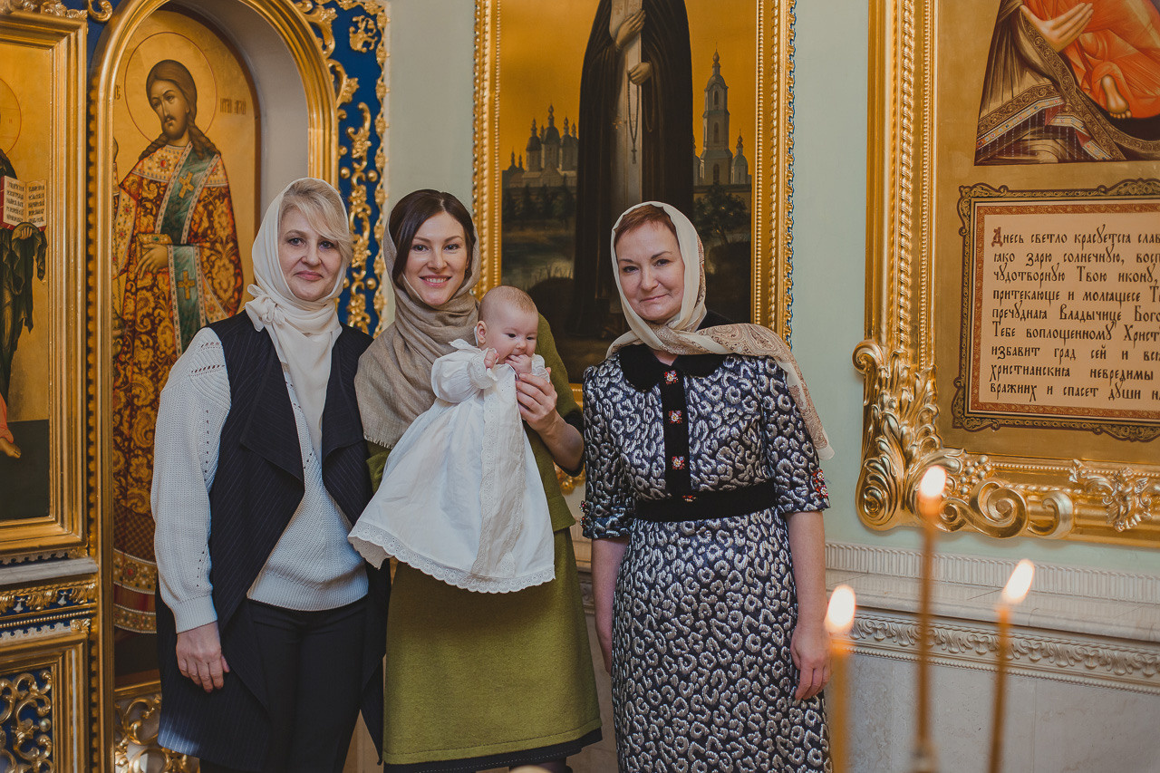 Крещение Софии. Семейный фотограф Николаева Ольга