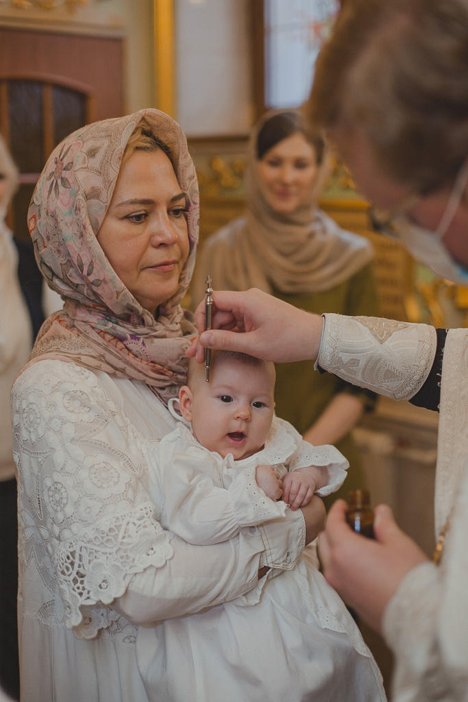 Крещение Софии. Семейный фотограф Николаева Ольга
