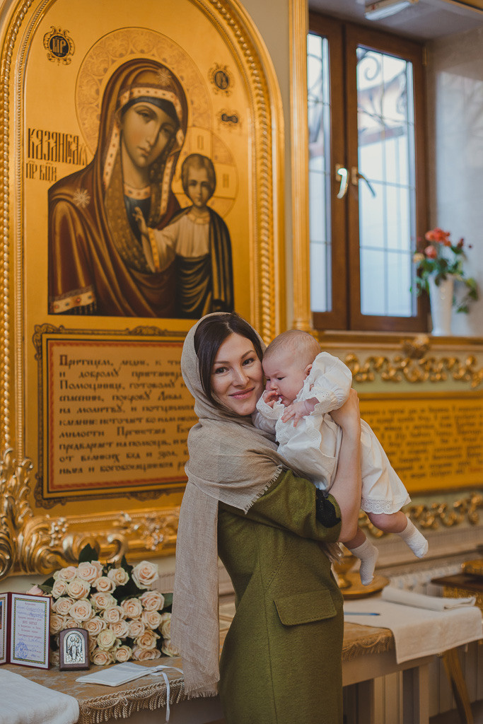 Крещение Софии. Семейный фотограф Николаева Ольга