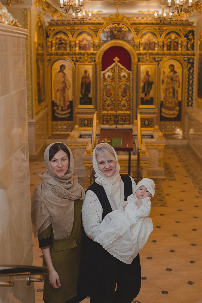 Крещение Софии. Семейный фотограф Николаева Ольга