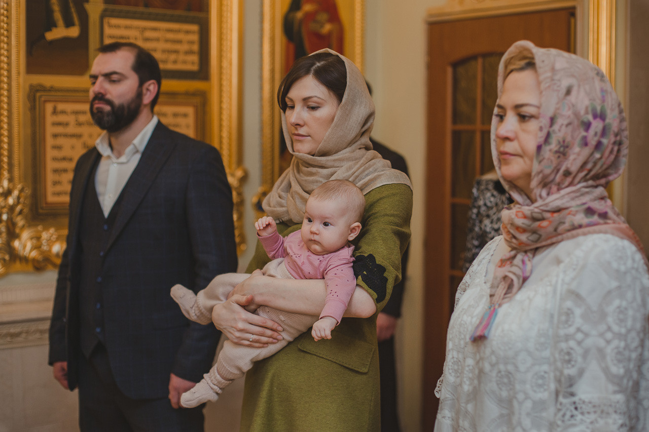 Крещение Софии. Семейный фотограф Николаева Ольга
