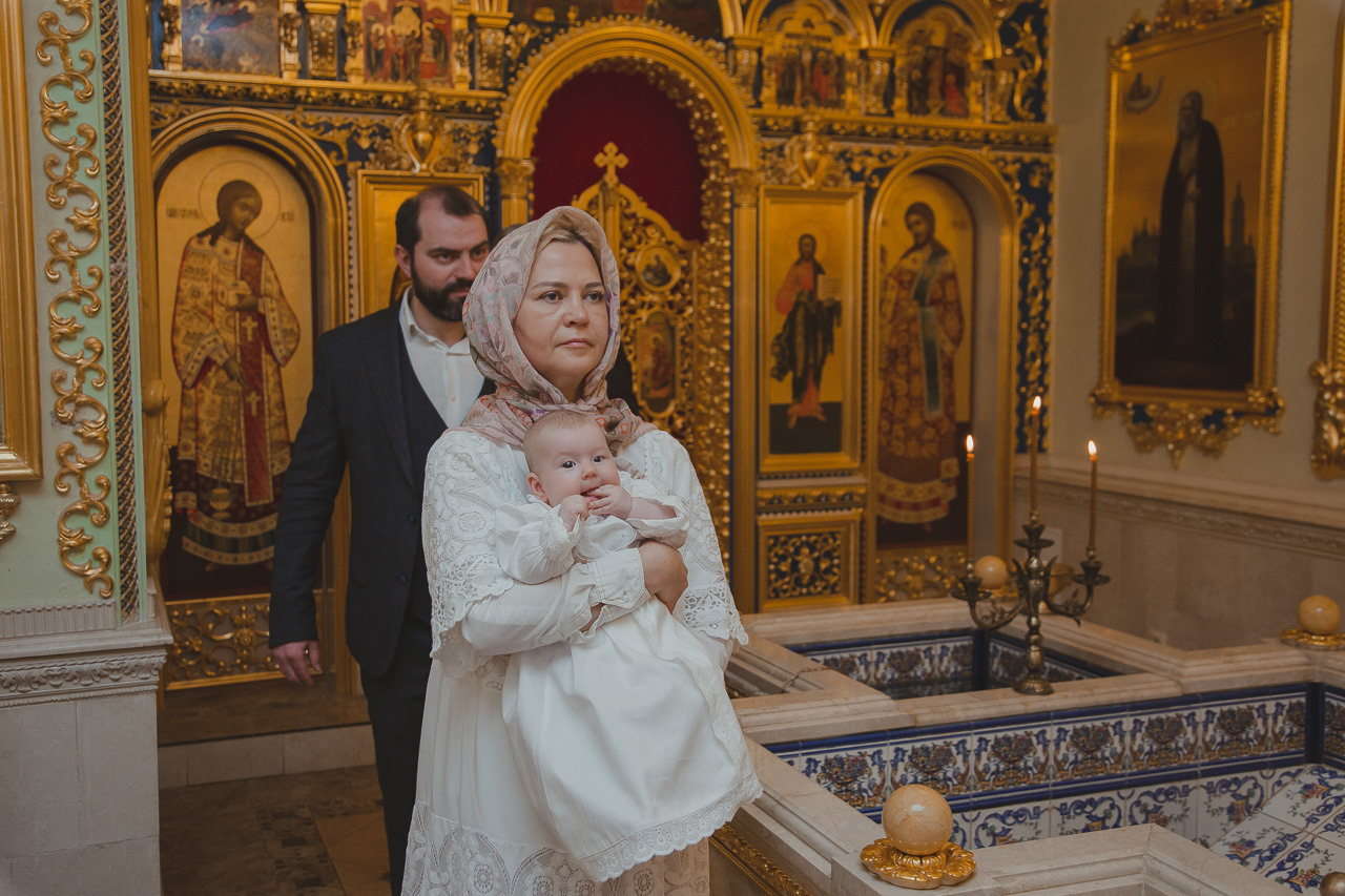 Крещение Софии. Семейный фотограф Николаева Ольга