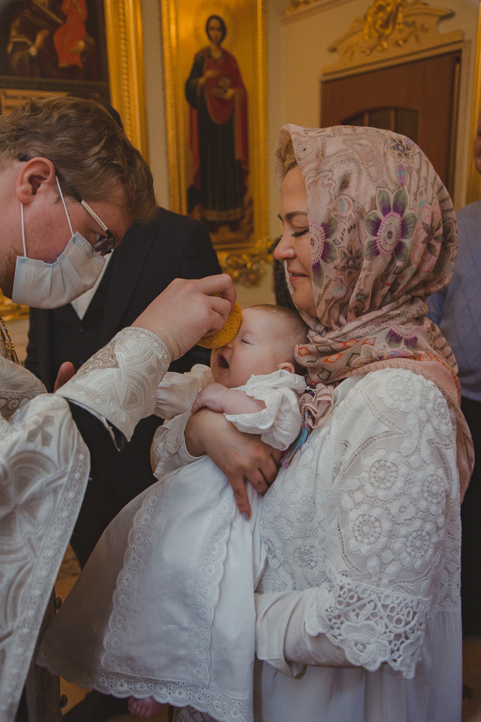 Крещение Софии. Семейный фотограф Николаева Ольга