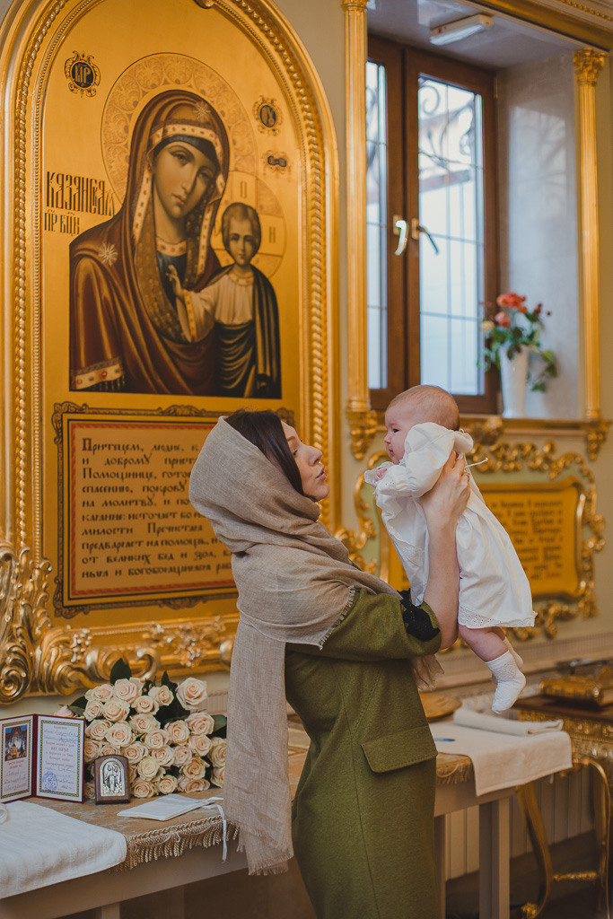 Крещение Софии. Семейный фотограф Николаева Ольга