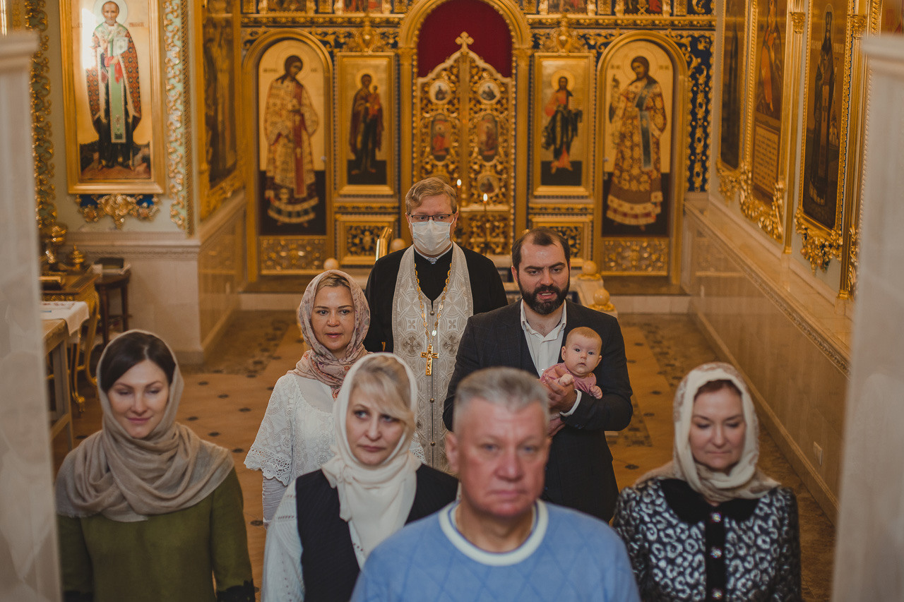 Крещение Софии. Семейный фотограф Николаева Ольга