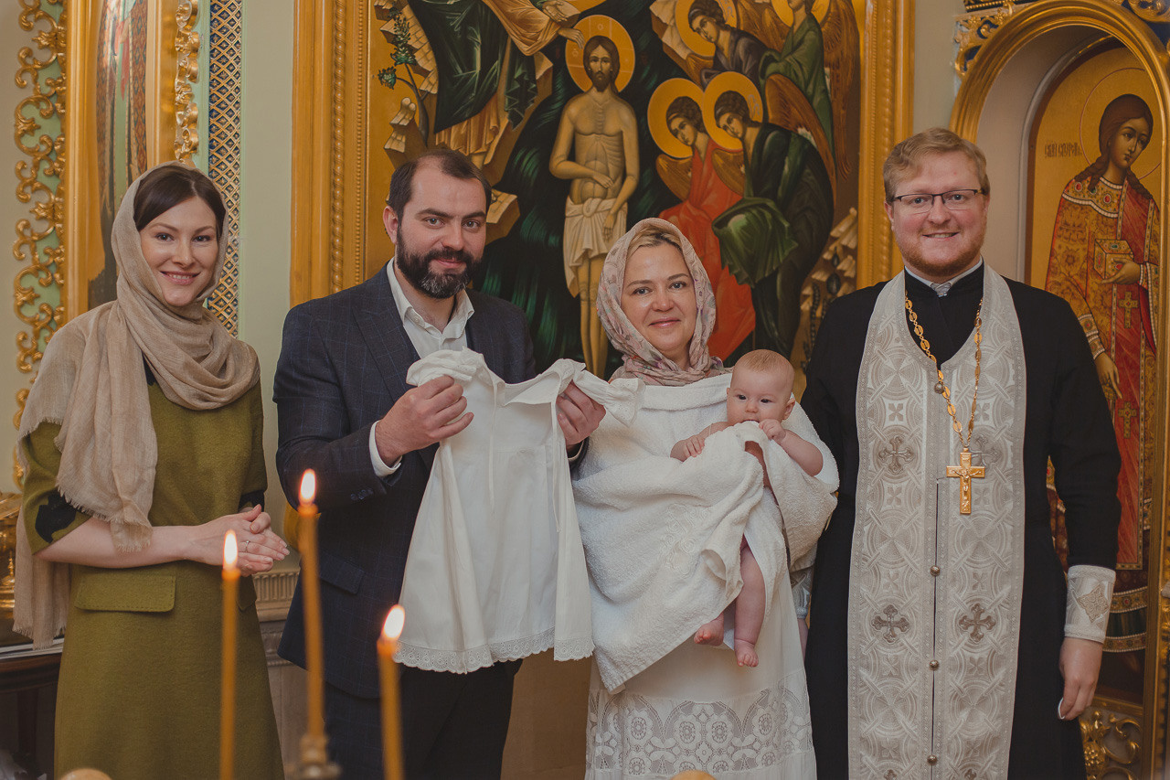 Крещение Софии. Семейный фотограф Николаева Ольга