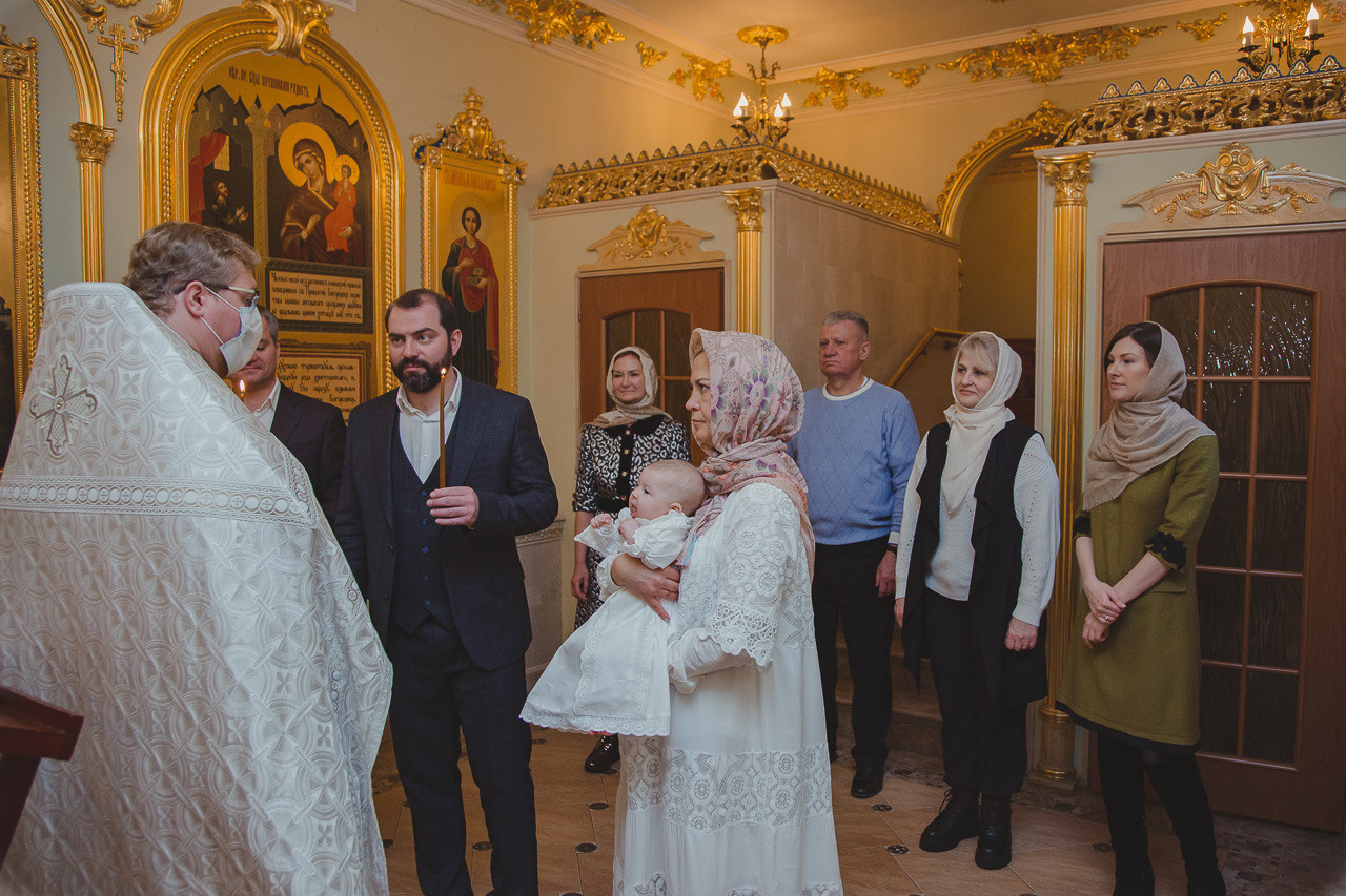 Крещение Софии. Семейный фотограф Николаева Ольга