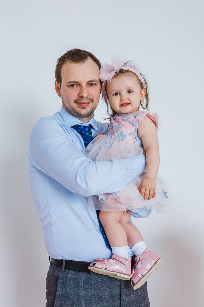 Елизавете годик. Семейный фотограф Николаева Ольга