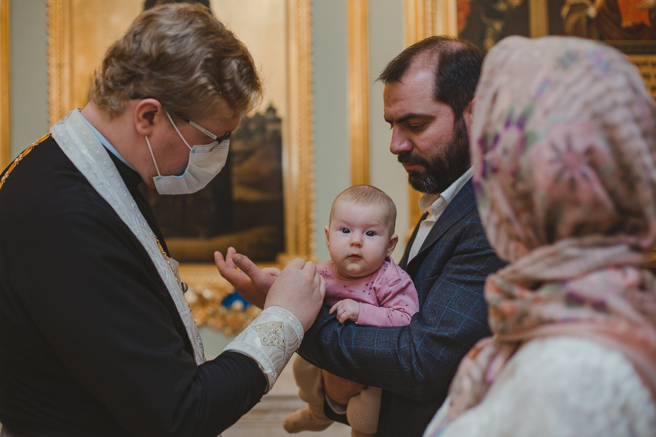 Крещение Софии. Семейный фотограф Николаева Ольга