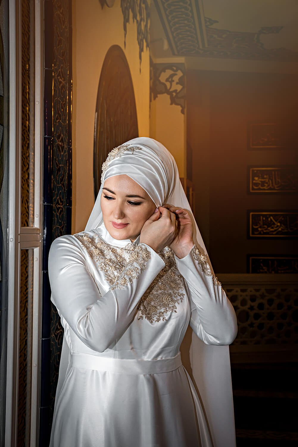 Никах Дамира и Эльмиры. Стилист, видеограф, фотограф на никах и свадьбу в Москве, Лейла Влад nikahmsk