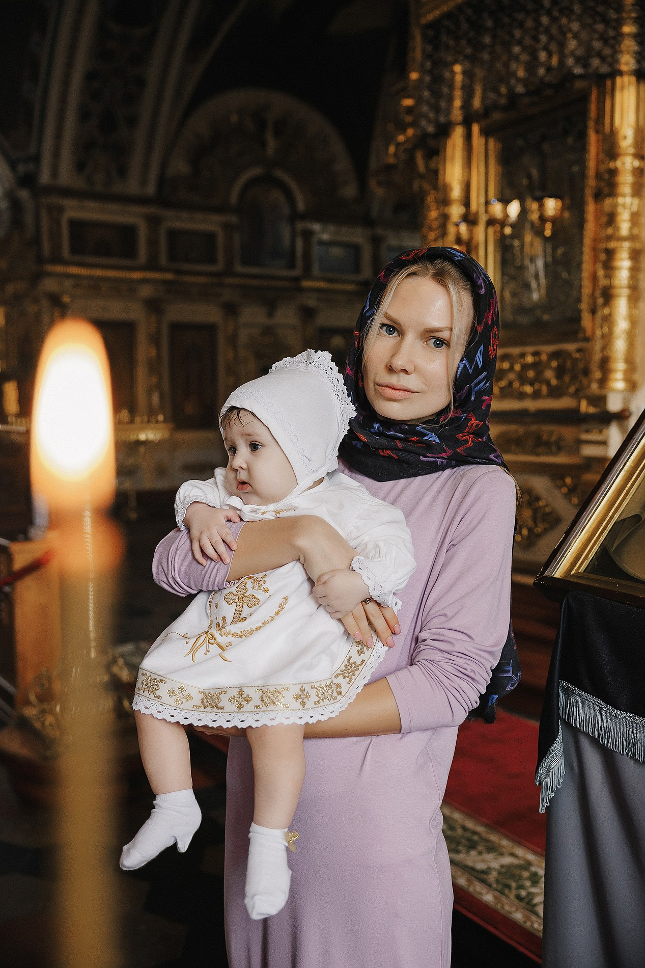 Крестины Елизаветы. Фотограф Олеся Жомер