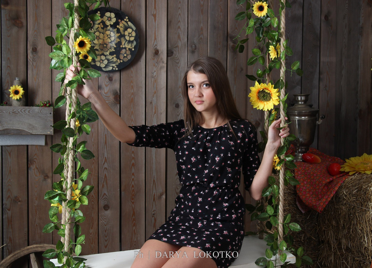 Студийный портрет. Фотограф Дарья Локотко в Красноярске