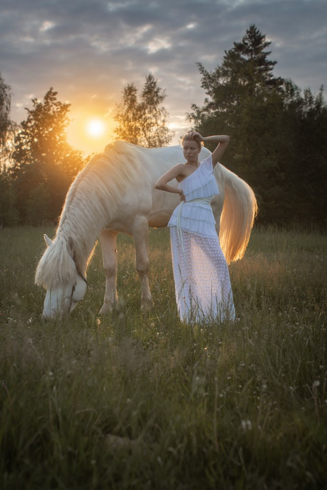 Художественная конная фотография. Свадебный и портретный фотограф Москва