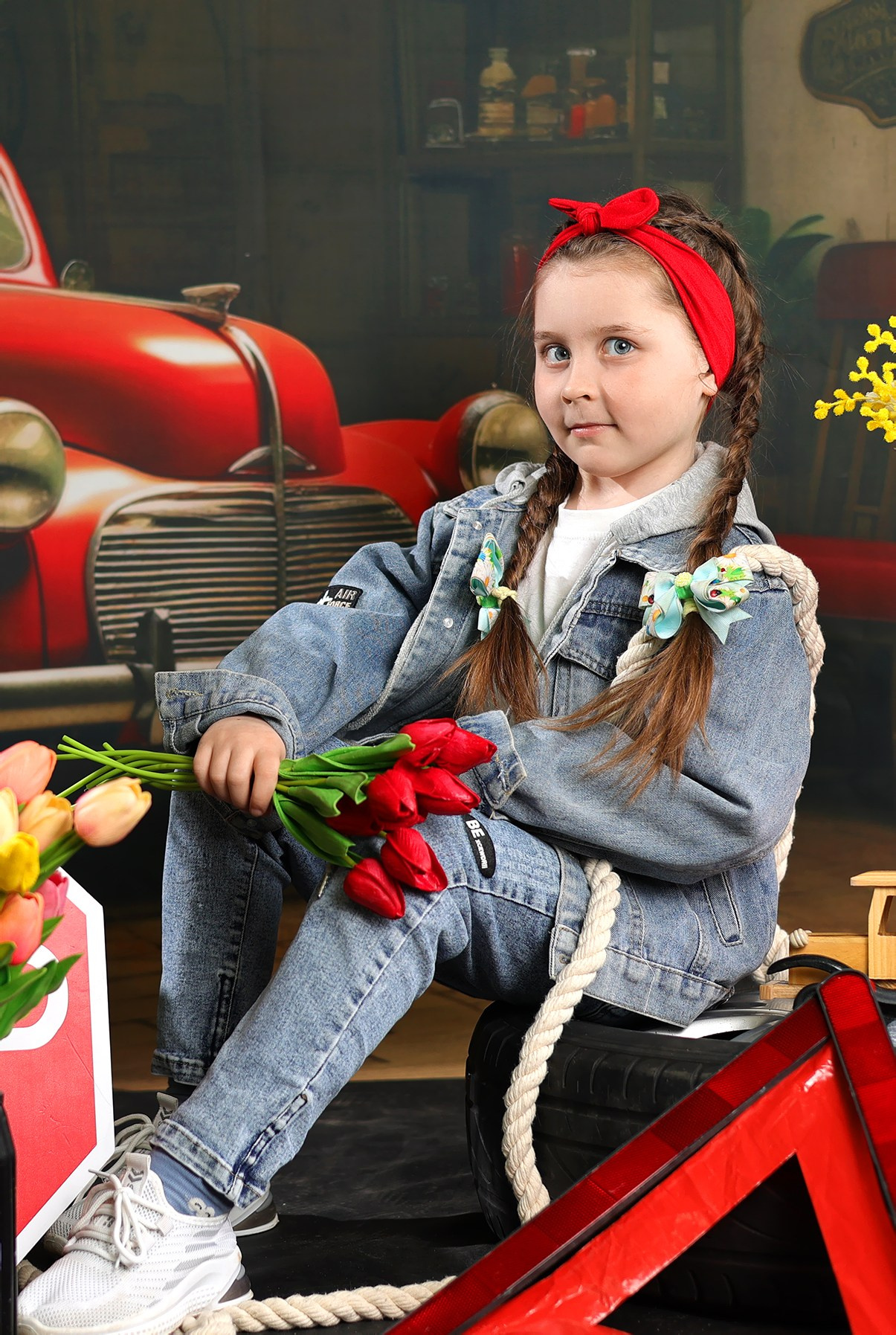 Гараж. Выпускные альбомы в Иваново в детский сад и школу. Александр и Светлана Янкины