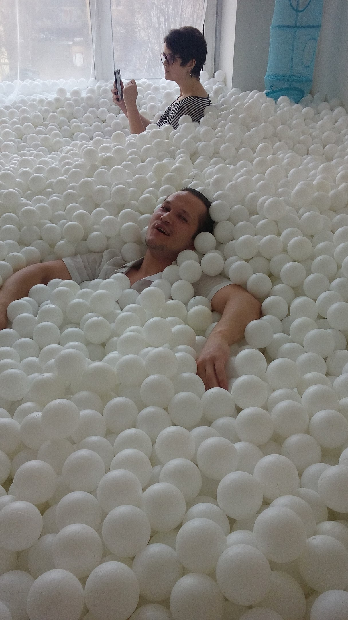 Сухой бассейн H2Ball |12.03.2017. Галерея Фантим