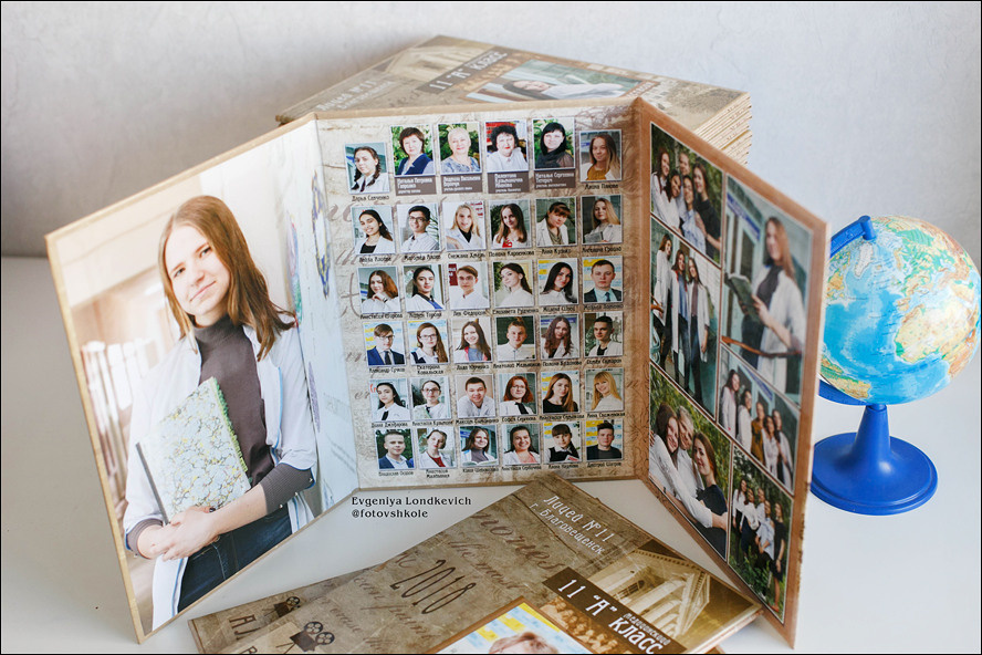 МАКЕТЫ ФОТОКНИГ. Выпускные фотокниги для школ