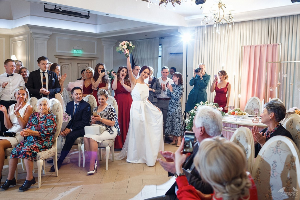 Эмоциональная свадебная съёмка. Свадебный фотограф в Нижнем Новгороде и Москве Сергей Воробьев