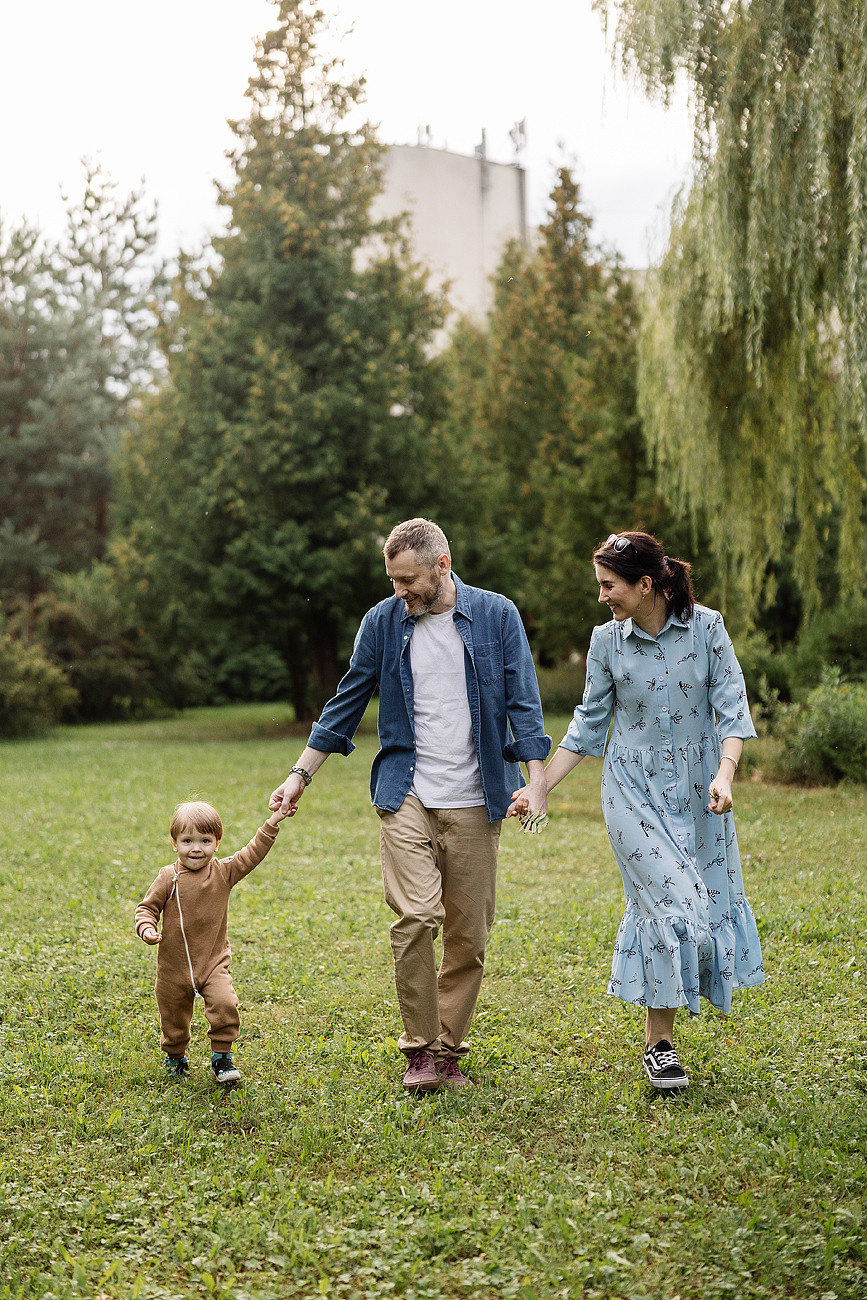 Летняя семейная прогулка. Свадебный и семейный фотограф Москва Екатерина Верижникова