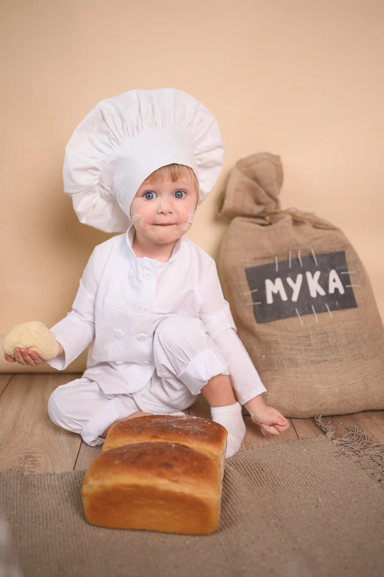 Пекарь. Детский фотограф Крупинина Серафима