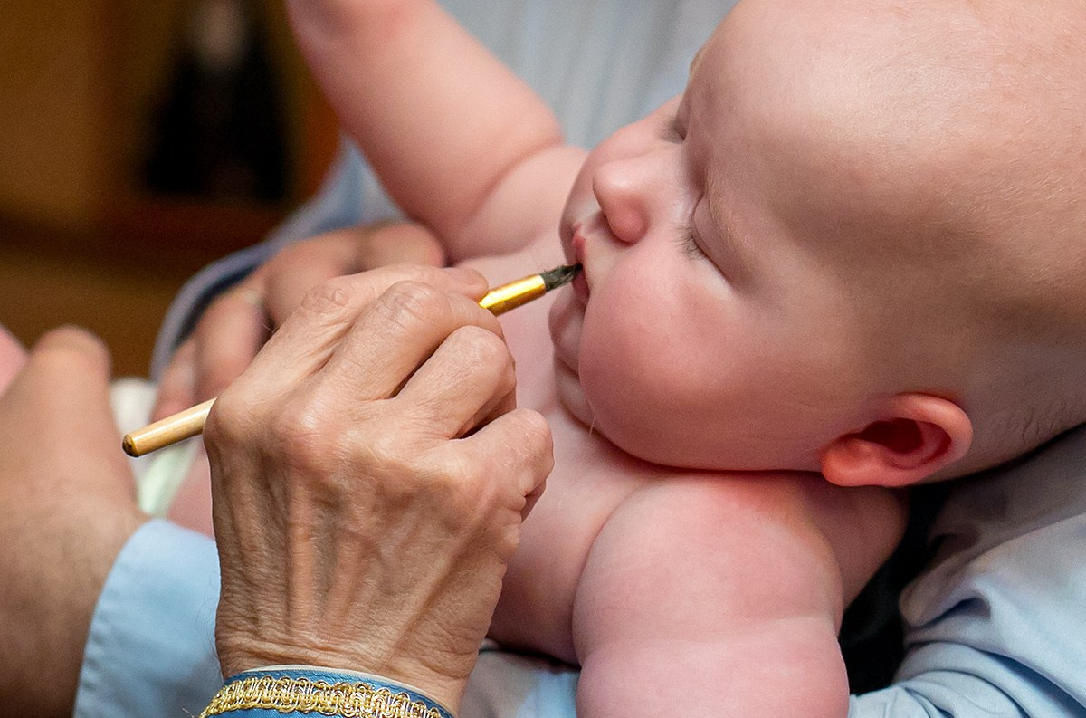 Крещение Храм всех Русских святых. п.Сосново. Фотограф на крещение в Санкт Петербурге