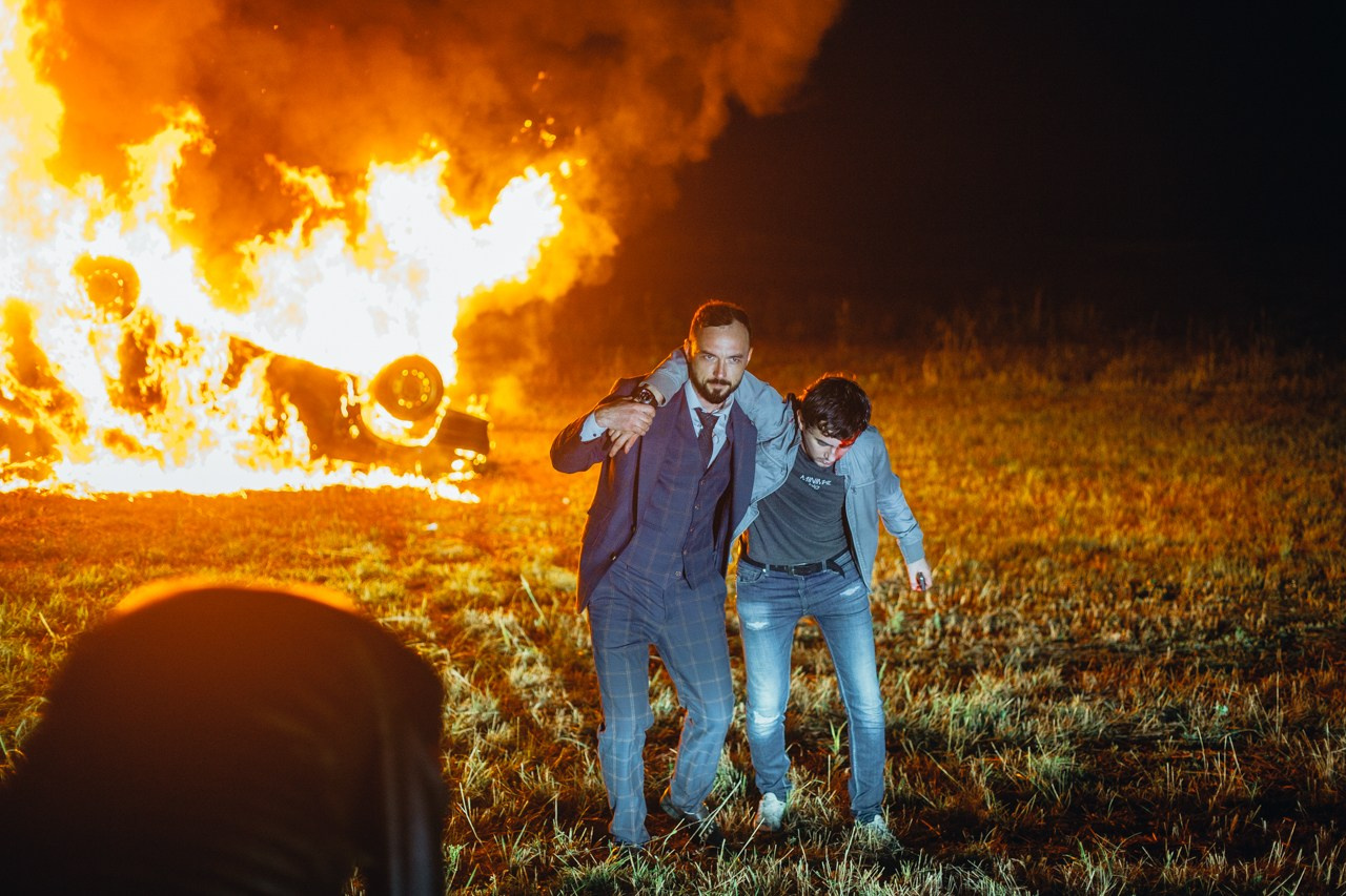 Бэкстейдж съемка рекламы. Фотограф Денис Денисов