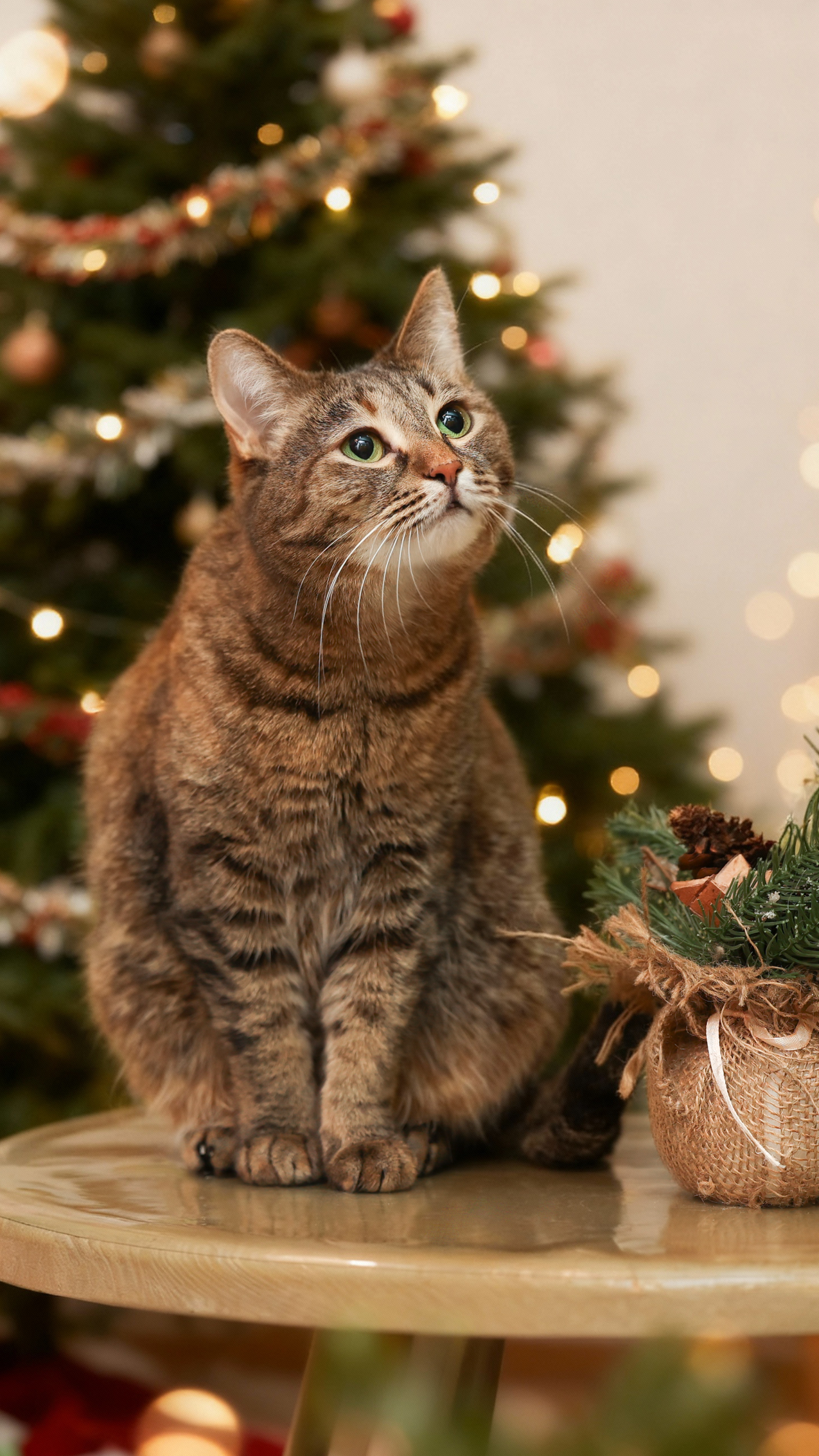 Новогодние питомцы. Художник Варвара Форс