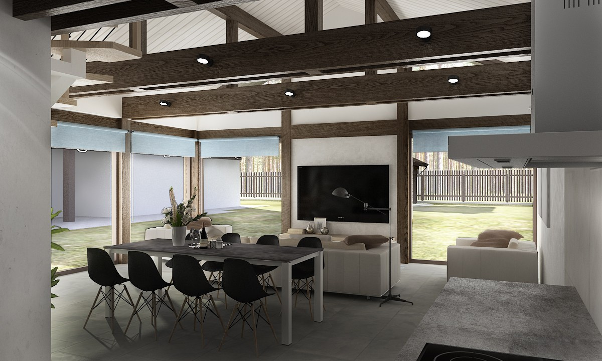 Бассейн в Энколово. Дизайнер в Санкт-Петербурге Дмитрий Цыбулько