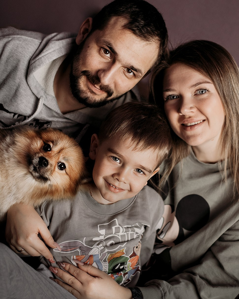 Алла, Руслан и Тимур. Фотограф г. Хабаровск