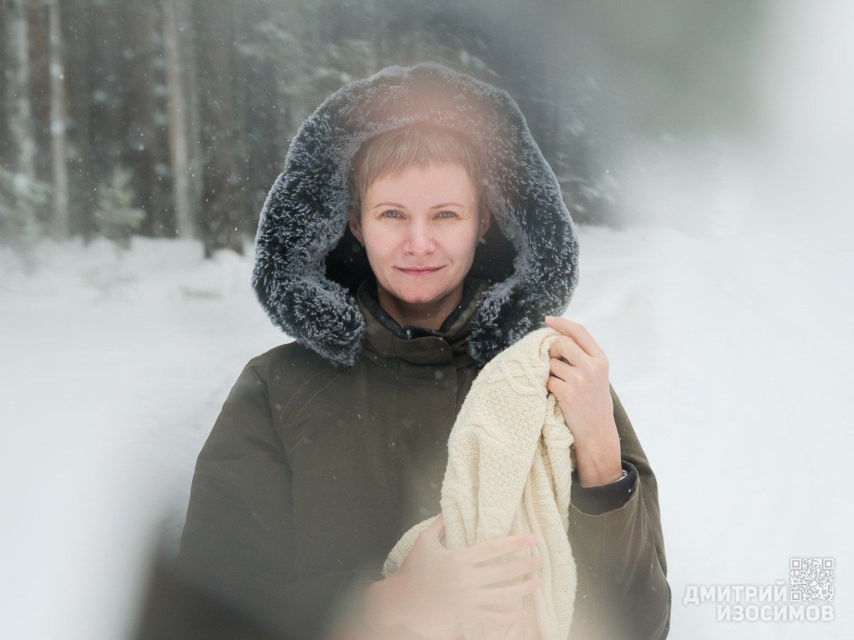 Съёмка в лесу