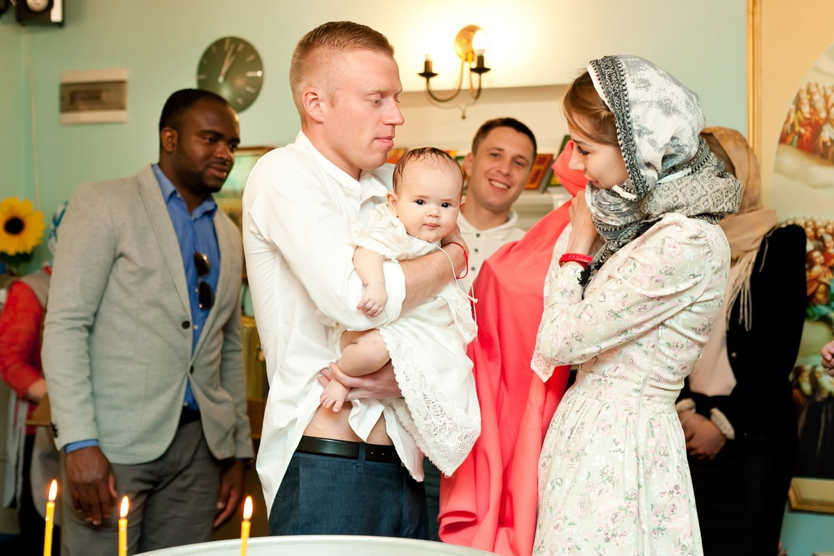 Крещение Свято-Троицкий Храм. г. Всеволожск. Фотограф на крещение в Санкт Петербурге