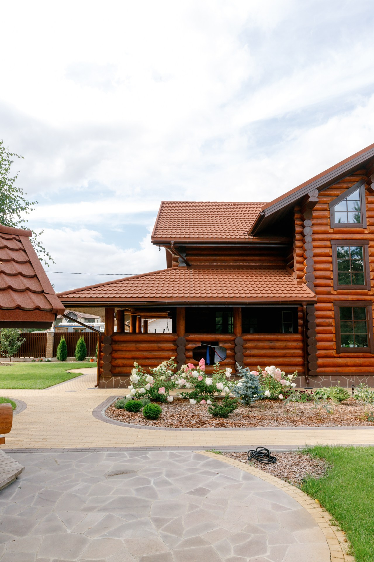Загородный дом. Ландшафтный дизайн. Репортажный фотограф в Санкт-Петербурге Жолудев Владислав