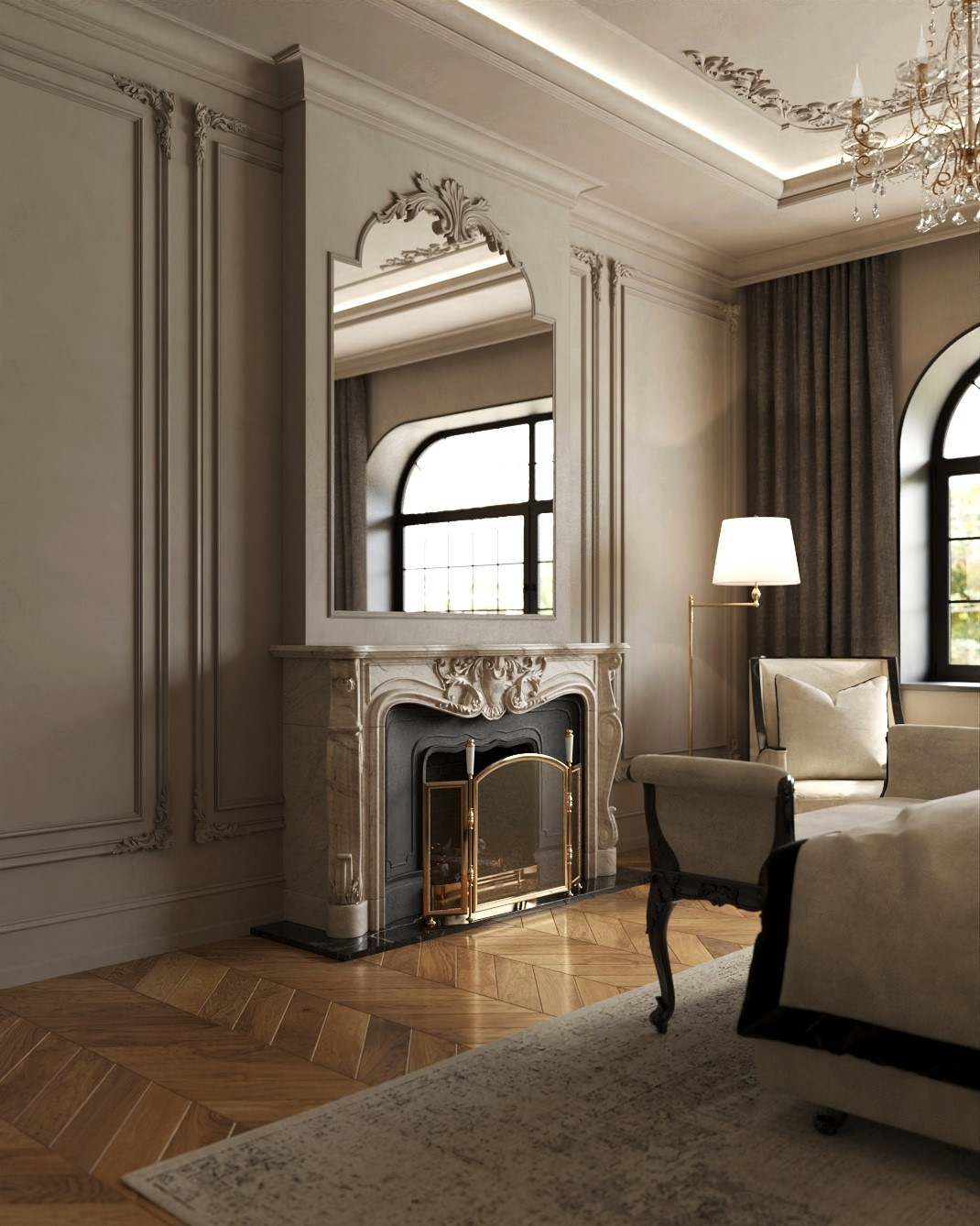 3D interior design visualization