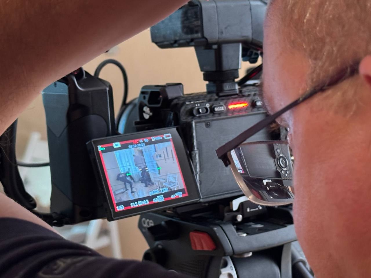 Backstage. Видеосъемка