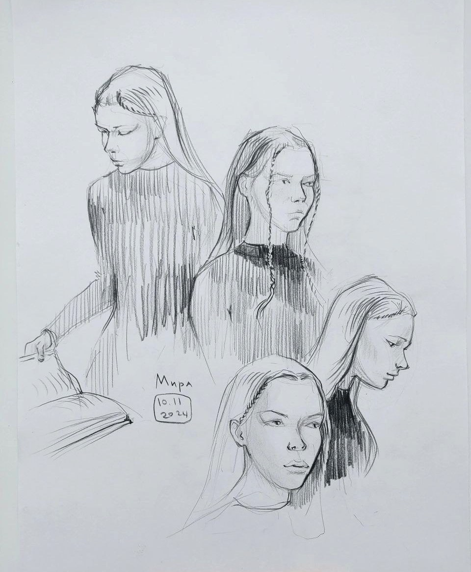 Quick Sketches. Alexander Manaenkov | Watercolor Artist from Siberia