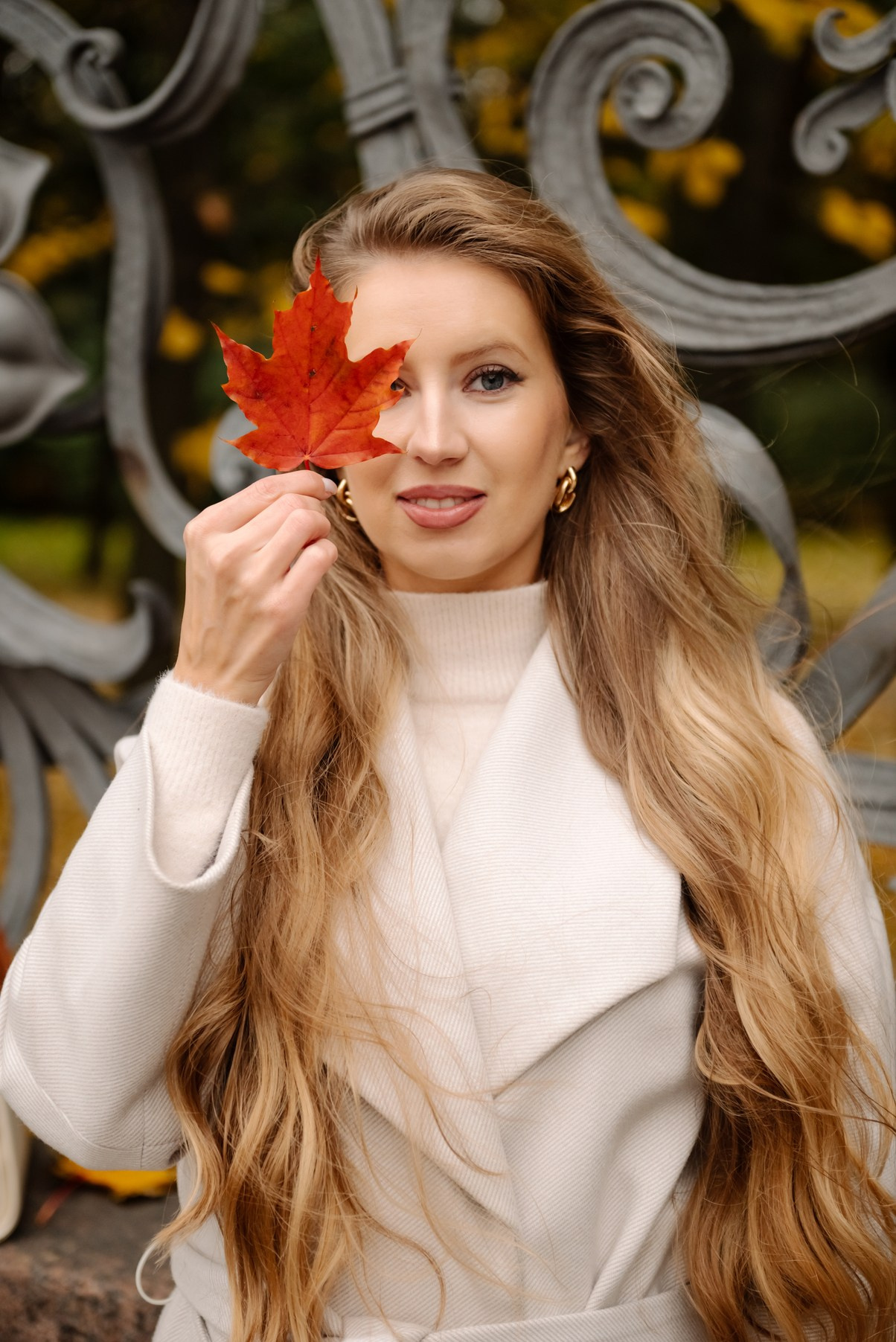 Осенняя фотосессия в Питере в Михайловском саду. Свадебный и сеейный фотограф в Санкт-Петербурге Елена Худякова
