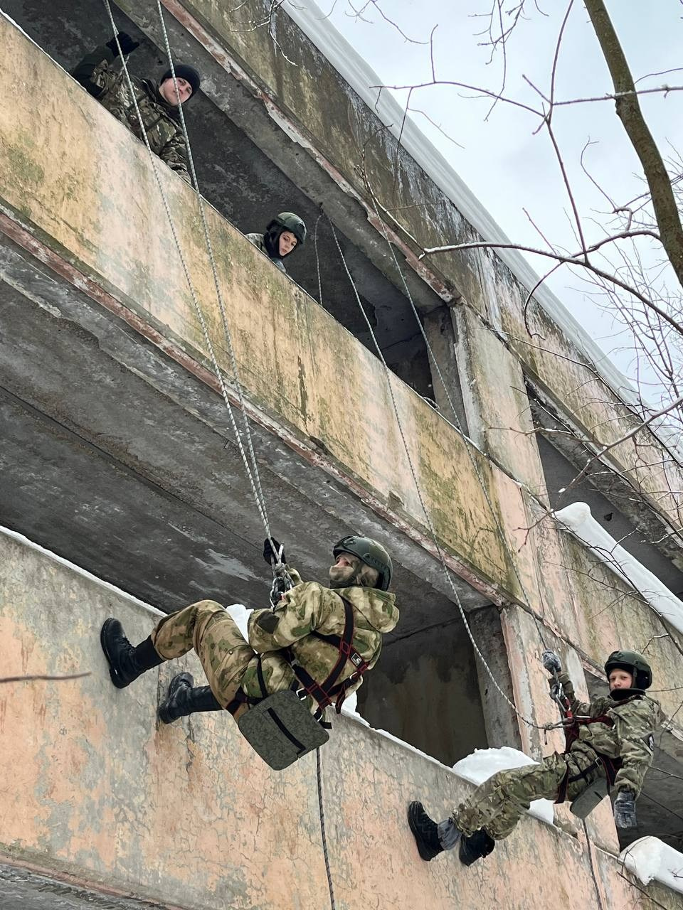 Высотно-штурмовая подготовка. Военно-тактический клуб «Барс»
