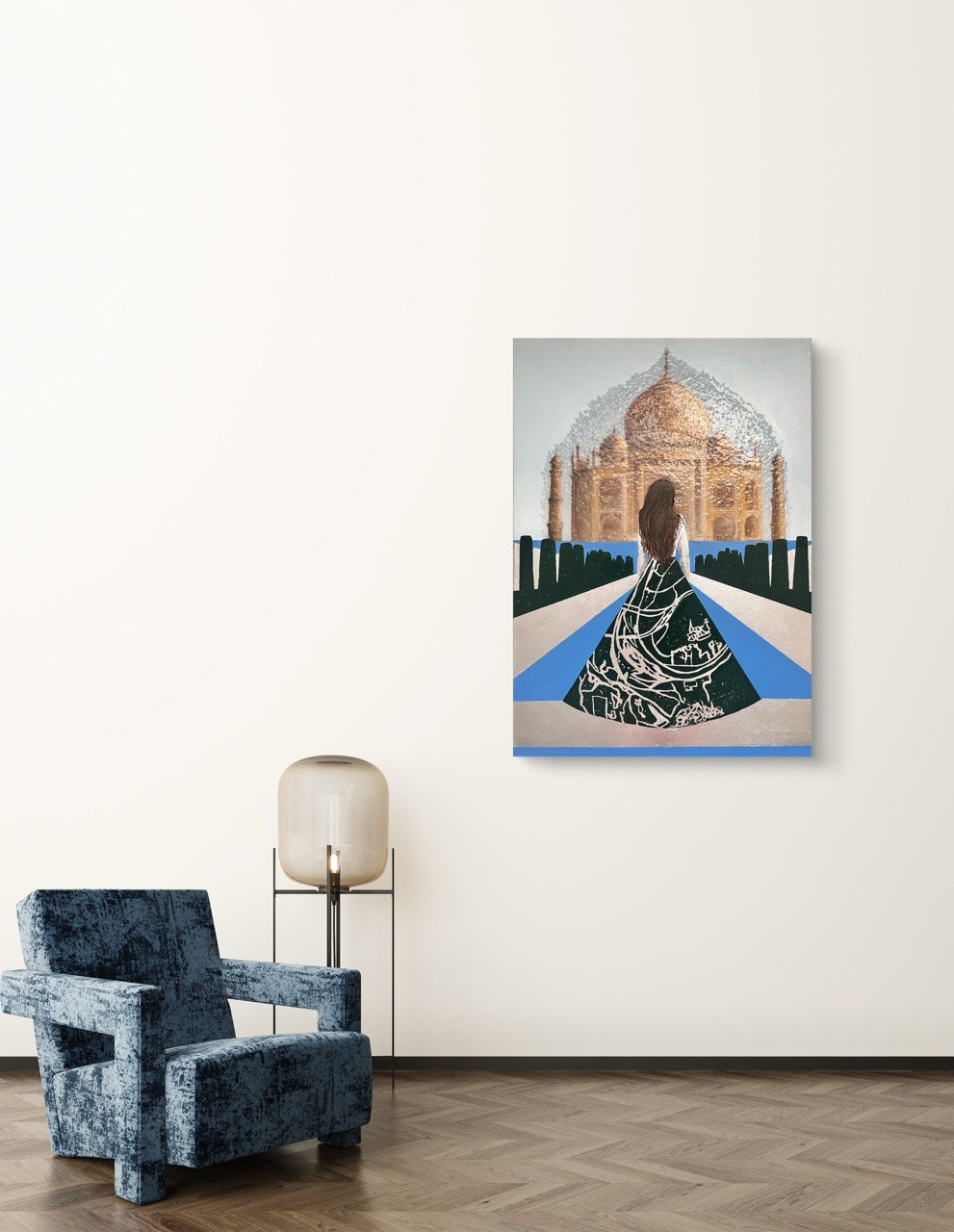 Серия «Волшебница Изумрудного Востока». Картины пейзаж