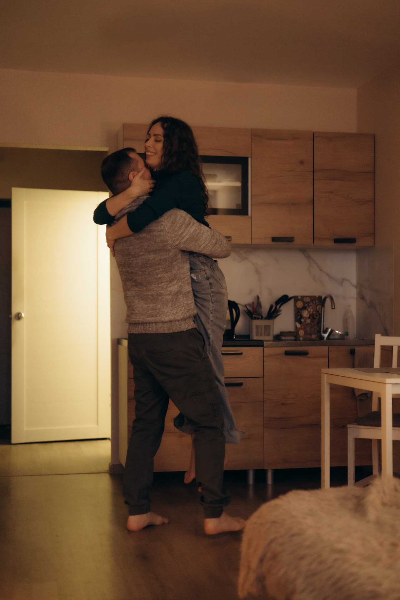 Домашняя фотосессия лавстори. Семейный фотограф в Ижевске Даша Денисова