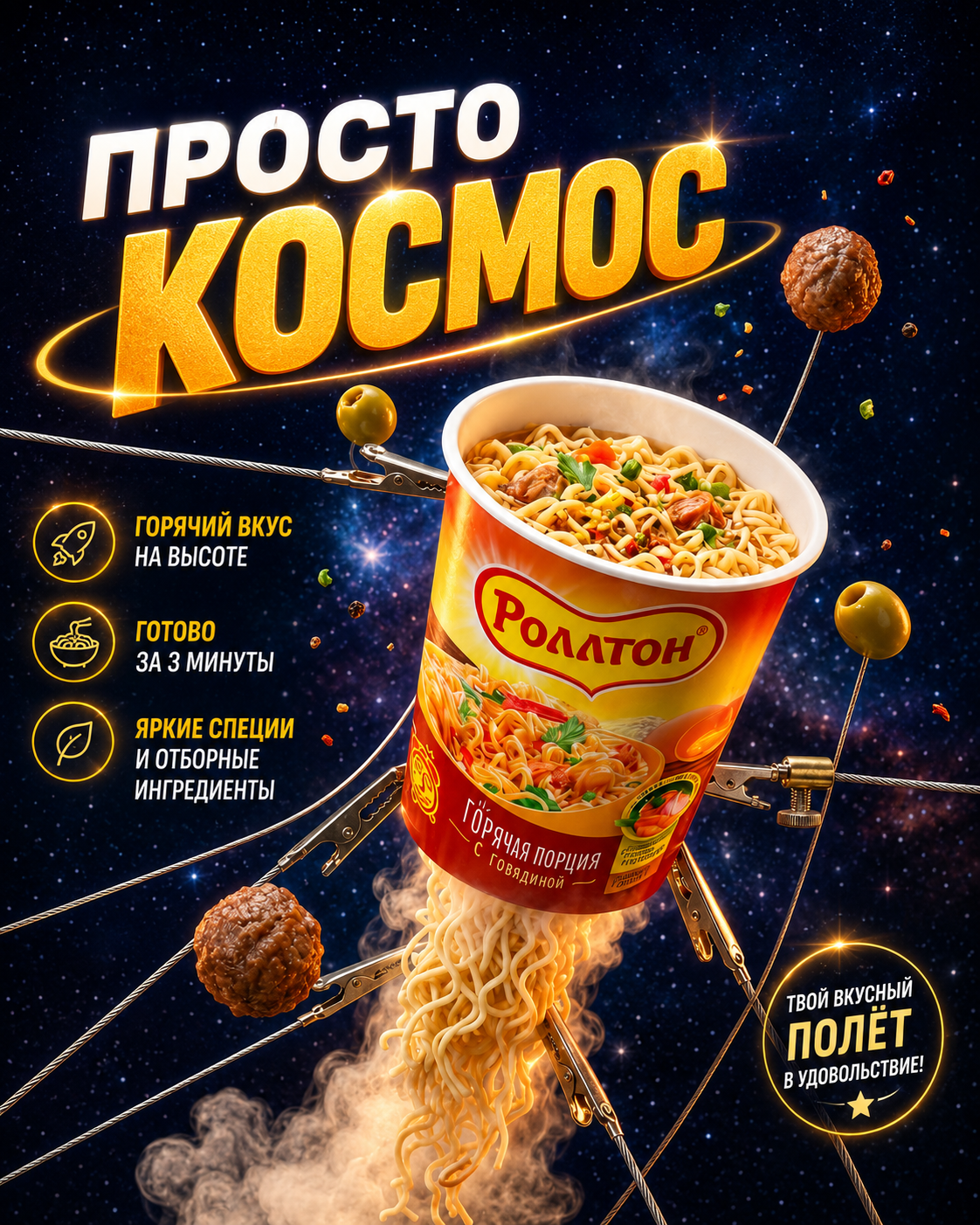 Создание рекламных баннеров еды с помощью ИИ. Промо-креативы для ресторанов и доставки. Фуд фотограф Москва Евгений Литвинов.Продающий контент для ресторанов, кафе и служб доставки HORECA