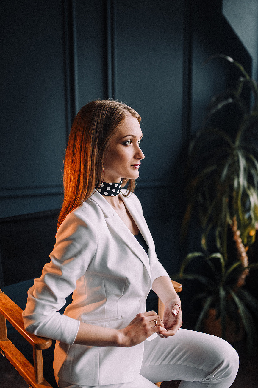 Вика. Портрет в студии. Свадебный и семейный фотограф Москва Екатерина Верижникова
