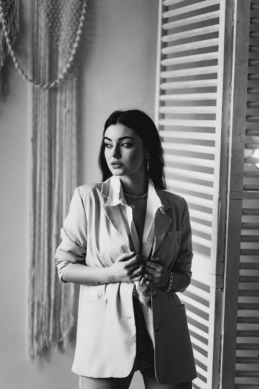 Портрет в студии. Катя. Свадебный и семейный фотограф Москва Екатерина Верижникова