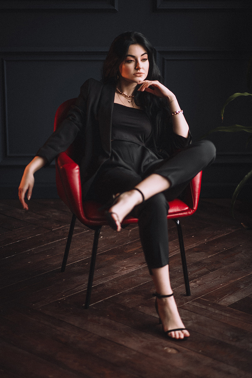 Портрет в студии. Катя. Свадебный и семейный фотограф Москва Екатерина Верижникова