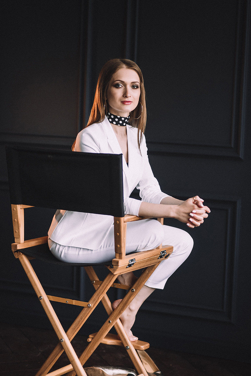Вика. Портрет в студии. Свадебный и семейный фотограф Москва Екатерина Верижникова