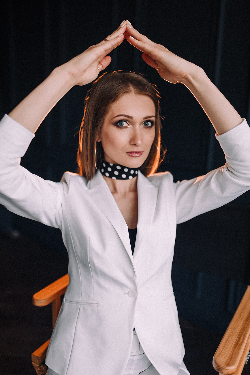 Вика. Портрет в студии. Свадебный и семейный фотограф Москва Екатерина Верижникова