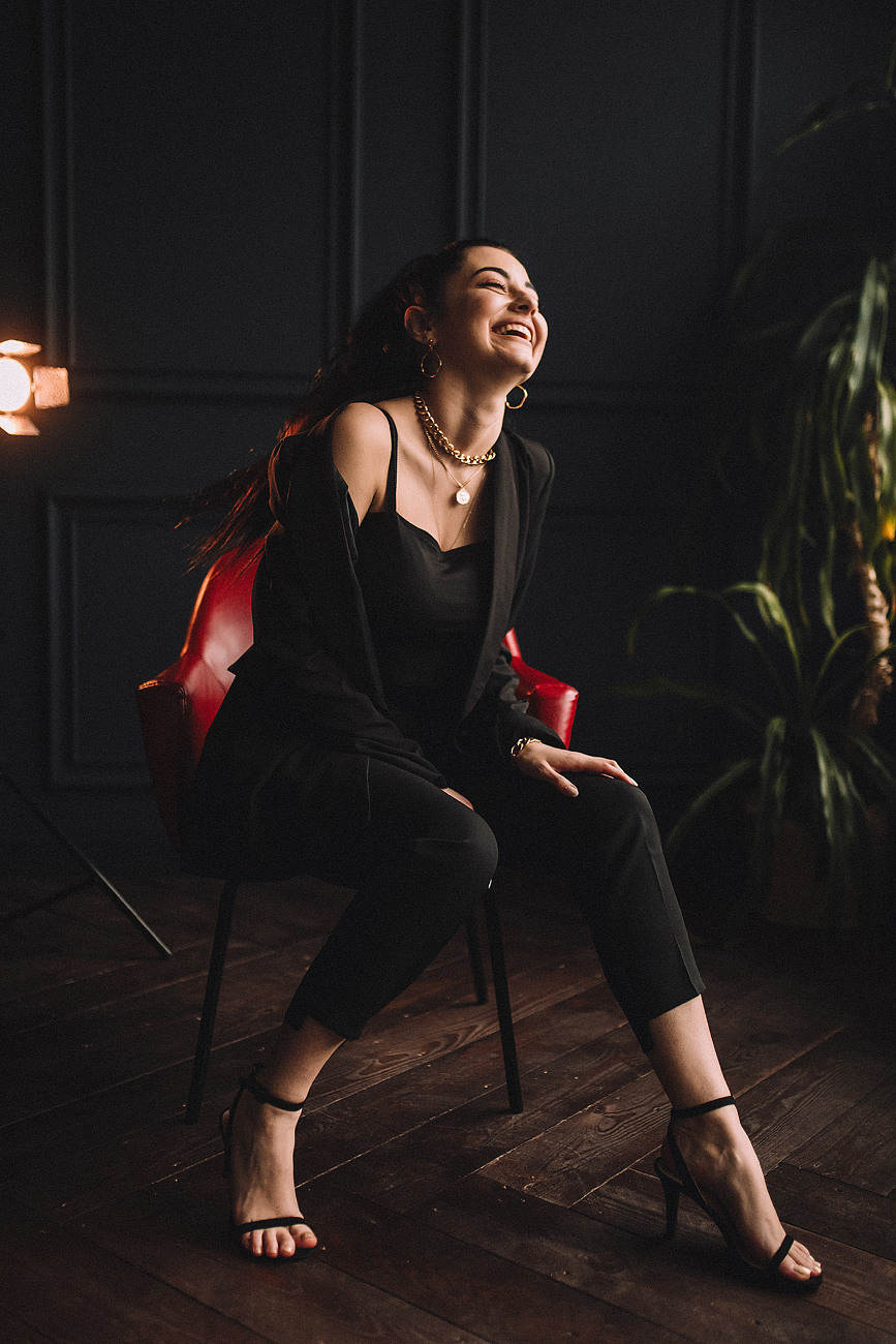 Портрет в студии. Катя. Свадебный и семейный фотограф Москва Екатерина Верижникова