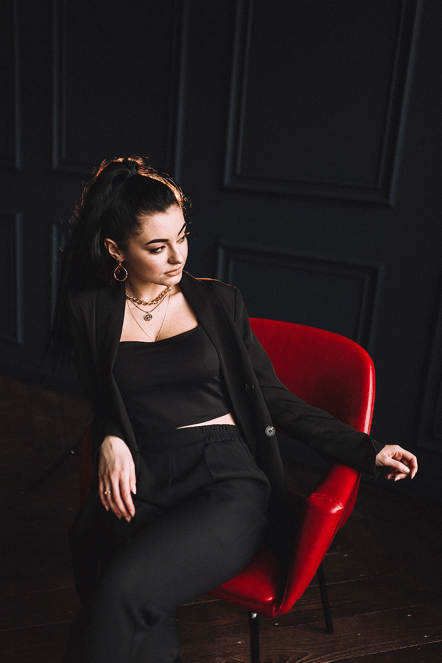 Портрет в студии. Катя. Свадебный и семейный фотограф Москва Екатерина Верижникова