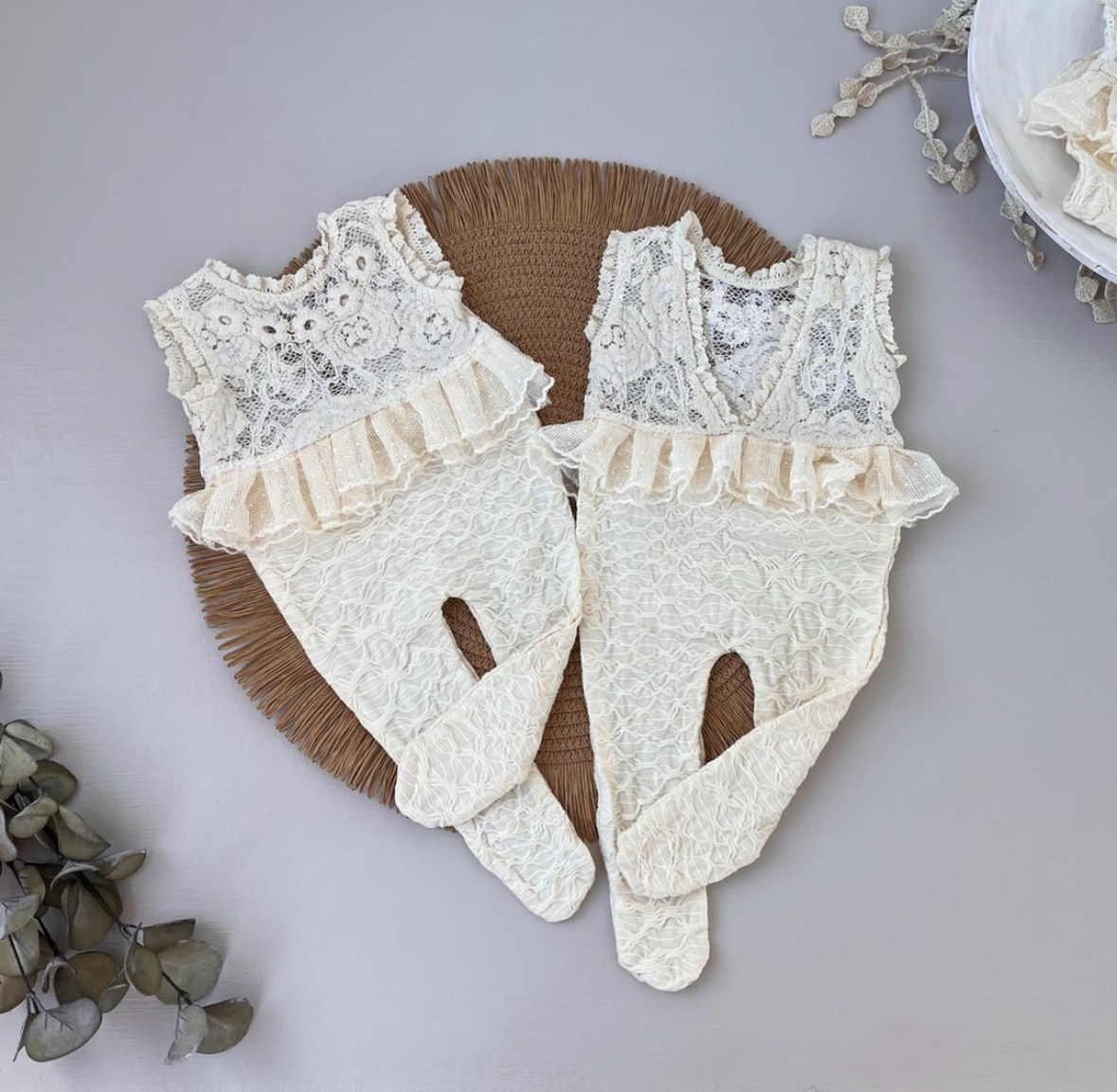 Платья. Фотограф новорождённых в Москве Елена Левина