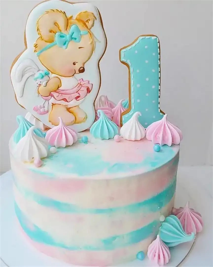 Тортики, шарики на годики. Детская фотостудия в Санкт-Петербурге